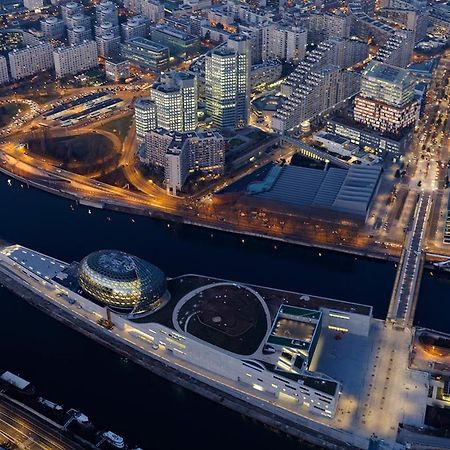 Vue Sur Seine Musicale Hotel Boulogne-Billancourt Eksteriør billede